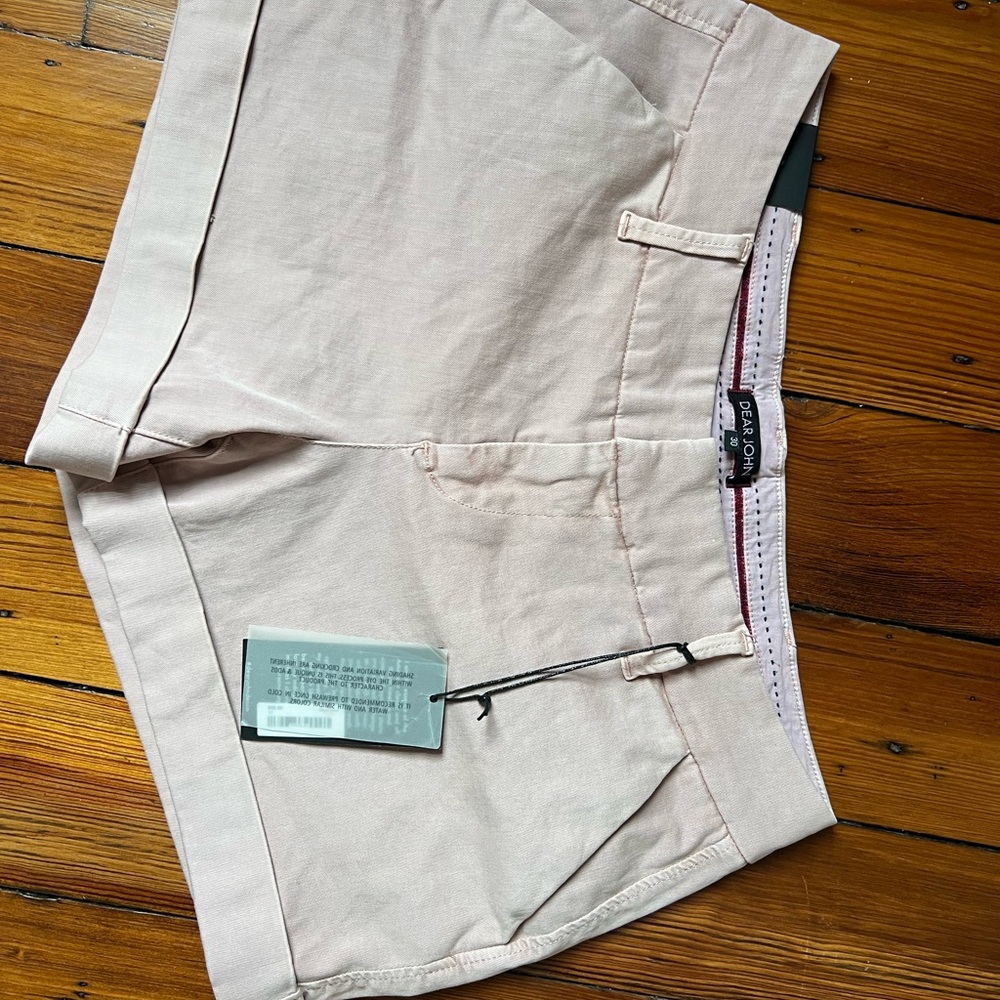 Dear John Women's Light Pink Bermudas size 30 - Picture 10 of 13
